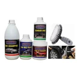 Indopower Ff879 Dashboard Shiner, Car 5X Rubbing Polish, Car Wax Polish, Car Shampoo, All Tyre Cleaning Brush Kit, AHh881-picture-19