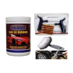 Indopower Ff930 Car 5X Rubbing, Tubeless Smart Panchar Kit, All Tyre Cleaning Brush Kit, AHh932-picture-28