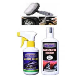 Indopower Ff983 Scratch Remover, Car Wax Polish Gun, All Tyre Cleaning Brush Kit, AHh986-picture-29