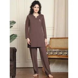 Indreams Women Printed Night suit-image-19