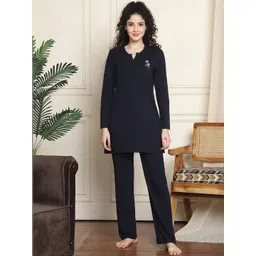 Indreams Women Printed Night suit-image-7