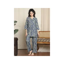 Indreams Women Printed Night Suit (Set of 2)-image-3