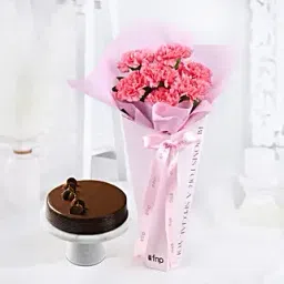 Indulgent Cake N Floral Beauty Combo-picture-27