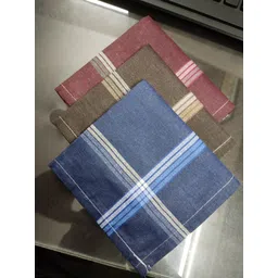 Indus Cloud Cotton Premium Collection Handkerchiefs for Men ["Multicolor"] Handkerchief-picture-10