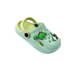 INDUS CLOUD Unisex Kids Green EVA Clogs Flip Flops-picture-29
