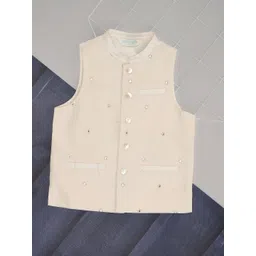 indus route by Pantaloons Boys Embroidered Nehru Jacket-picture-41