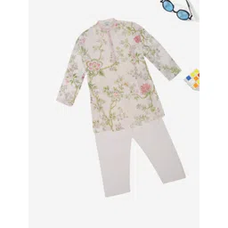 indus route by Pantaloons Boys Floral Printed Kurta with Pyjamas-picture-40