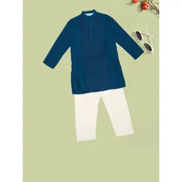 indus route by Pantaloons Boys Geometric Printed Kurta with Pyjama-picture-10