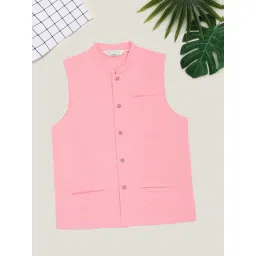 Indus Route by Pantaloons Boys Off White Textured Coat-picture-35