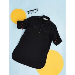 indus route by Pantaloons Boys Pure Cotton Pathani Kurta-picture-37