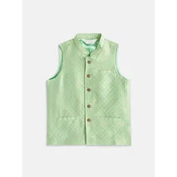 indus route by Pantaloons Boys Woven Design Waistcoat-picture-32