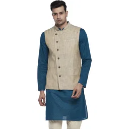indus route by pantaloons Cotton Coat For Men-picture-27