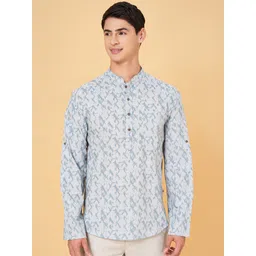indus route by Pantaloons Men Quirky Thread Work Pathani Kurta-picture-41