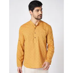 indus route by Pantaloons Men Thread Work Kurta-picture-42