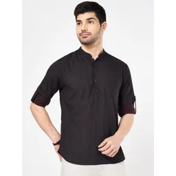 indus route by Pantaloons Men Thread Work Kurta-picture-36