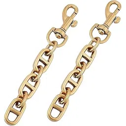indusoire 2 Pcs Bag Strap Extender, Bag Extender Chain for Coach Bags, Women's Handbag Accessory, Adjustable Length, Premium Material, Convertible Shoulder Strap for Comfort-picture-54