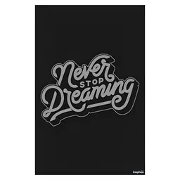 Inephos Black & Grey 1 Piece Paper Other Wall Paintings-picture-38