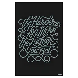 Inephos Black & Grey Printed Paper Creative Artwork Wall Poster-picture-12