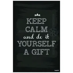 Inephos Black & Grey Typography Printed Creative Artwork Wall Stickers-picture-13