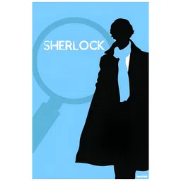 Inephos Blue & Black Typography Printed Wall Stickers-picture-38