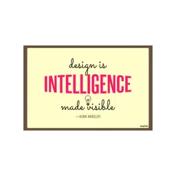 Inephos Cream-Coloured & Red Quotes Printed Wall Poster-picture-12