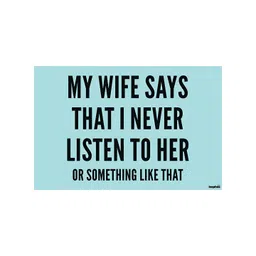 Inephos Green & Black Typography Printed Wall Poster-picture-27