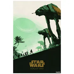 Inephos Green Printed Paper Creative Artwork Posters-picture-12