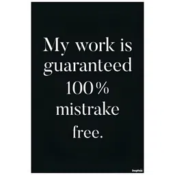 Inephos White & Black Typography Printed Wall Stickers-picture-26