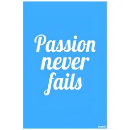 Inephos White & Blue Printed Wall Posters-picture-23