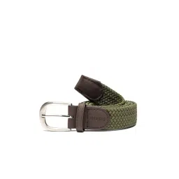 Inesis by Decathlon Dark Ivy Green Blend Waist Belt for Men-picture-11