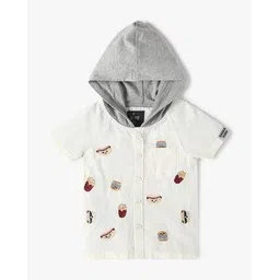 inf frendz Boys All-Over Print Regular Fit Shirt with Patch Pocket-picture-24