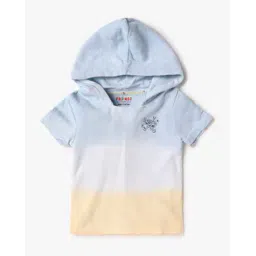 inf frendz Boys Tie & Dye Regular Fit Hooded T-Shirt-picture-41