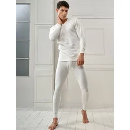 INFERNO Men Striped V-Neck Thermal Set-picture-16