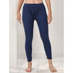 INFERNO Women Ribbed Mid-Rise Thermal Bottoms-picture-15