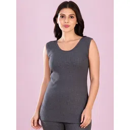 INFERNO Women Ribbed Round Neck Cotton Thermal Top-picture-34