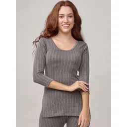 INFERNO Women Striped Thermal Tops-picture-15