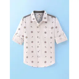 Infinity Boys Opaque Printed Casual Shirt-picture-13