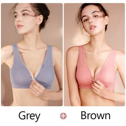 infinium Pack of 2 Women Maternity/Nursing Lightly Padded Bra-picture-21