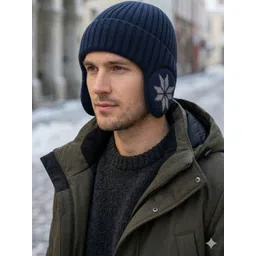Infispace Men Embroidered Beanie-picture-27