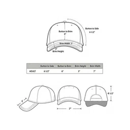 Infispace Pure Cotton Women Summer Sports Classic Cap image 5