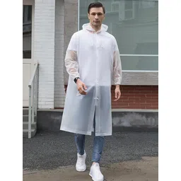 infispace Solid Men Raincoat-picture-21