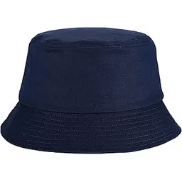 infispace Unisex 100% Cotton Foldable Bucket Beach Sun Hat- Royal Blue-picture-18
