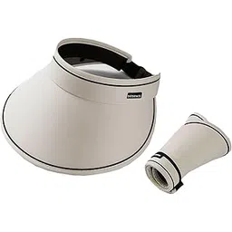 infispace Women's Foldable Sun Visor Hat with Wide Brim | UPF50+ UV Protection Cap with Breathable Polyester-picture-53