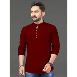 INFYSHOPY Men Thread Work Kurta-picture-27
