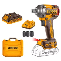 Ingco 12.7 mm (1/2 Inch) Cordless Impact Wrench with Integrated LED Work Light, CIWLI2040-picture-10