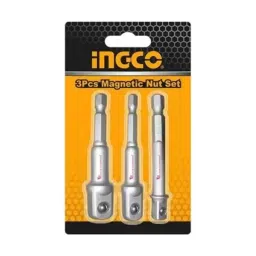 Ingco AMN365A01 3 Pcs Silver Socket Adaptor Set-picture-32