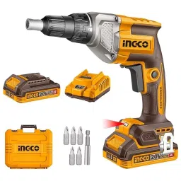 Ingco Cordless Screw Driver 20 V, 0-4200 RPM No Load Speed and 4.2 mm Max. Screw Diameter, CDSLI204281 (With Battery & Charger)-picture-25