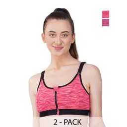 INGRID WomenCombo Non Padded Cotton Everyday Non Wired Tshirt Bra-picture-31