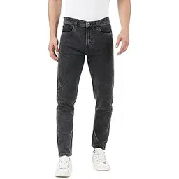 inkd Men's Slim Fit Jeans - Mid-Rise | Cotton Blend | Contrast Stitch | Stretchable Fabric | Classic 5 Pocket Styling-picture-11