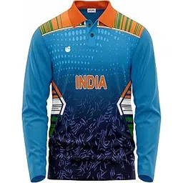 inkholic Men Collar Neck Full Sleeves Regular Fit Jersey IND05-picture-16